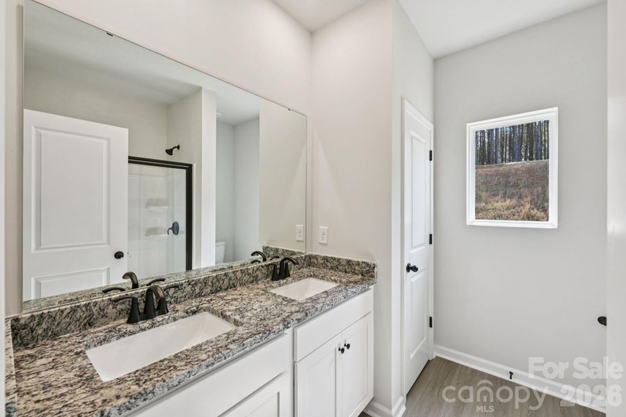 Furnished interior view inside a new home in Willow Estates, Shelby (Image 6).