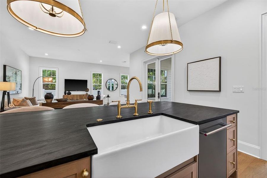 Furnished interior view inside a new home in , St. Petersburg (Image 5).