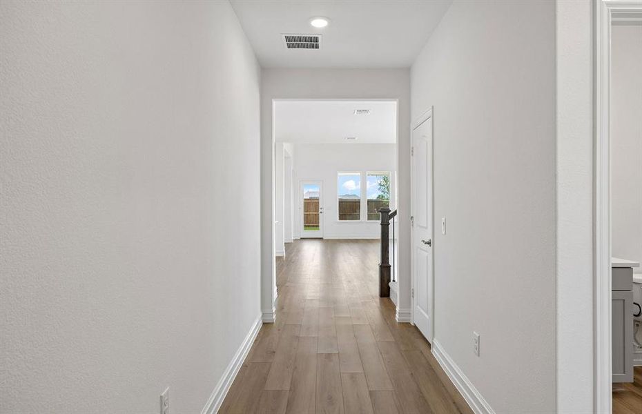 Welcoming entry into home
