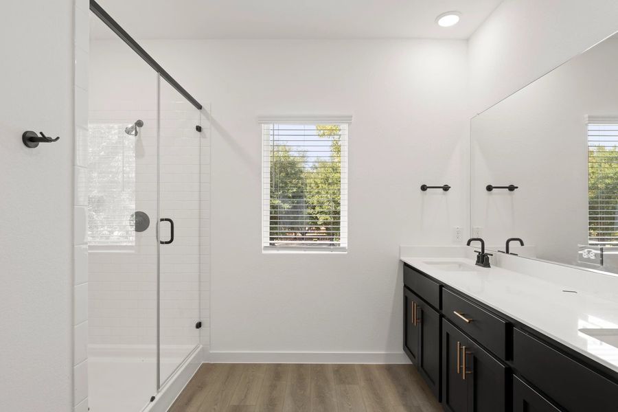 Primary Bathroom featuring the Noir Collection Primary Bathroom featuring the Noir Collection