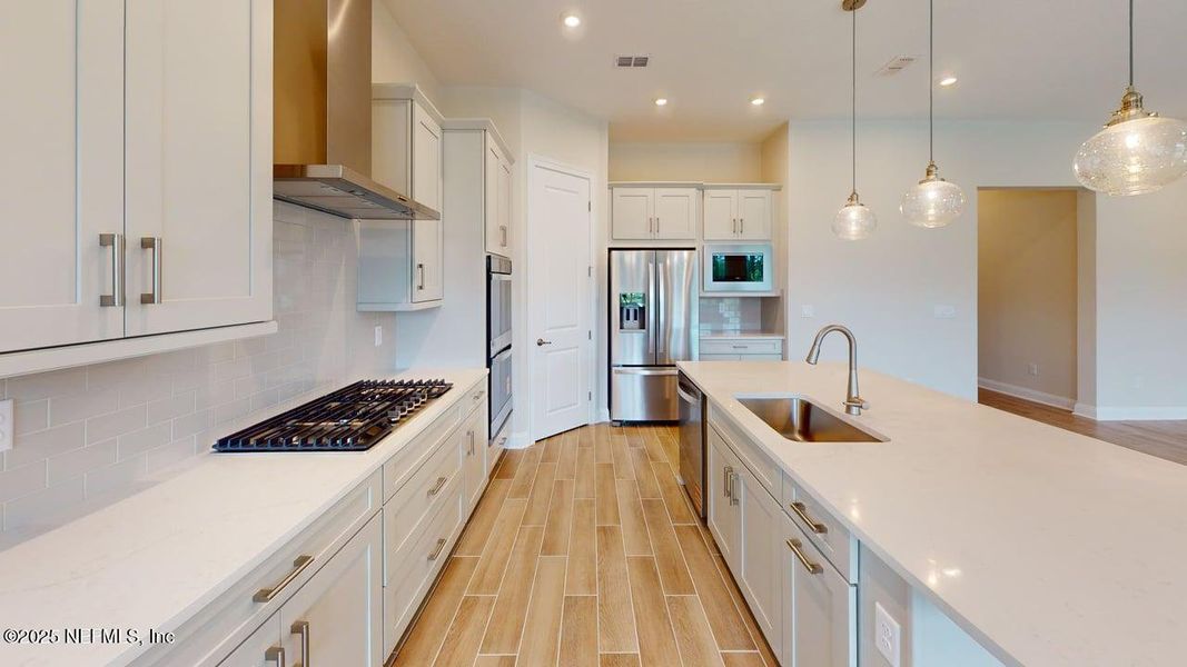 Furnished interior view inside a new home in RiverTown - Ravines, St. Johns (Image 4).