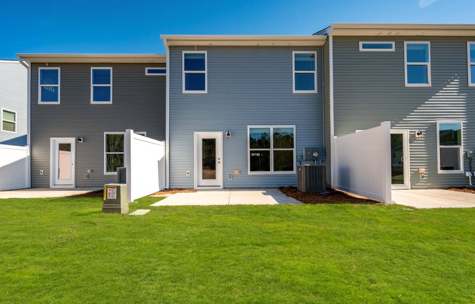 Exterior details and patio area of a home in The Landings at Montague, Goose Creek (Image 3).