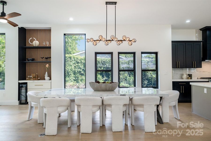 Furnished interior view inside a new home in , Charlotte (Image 4).