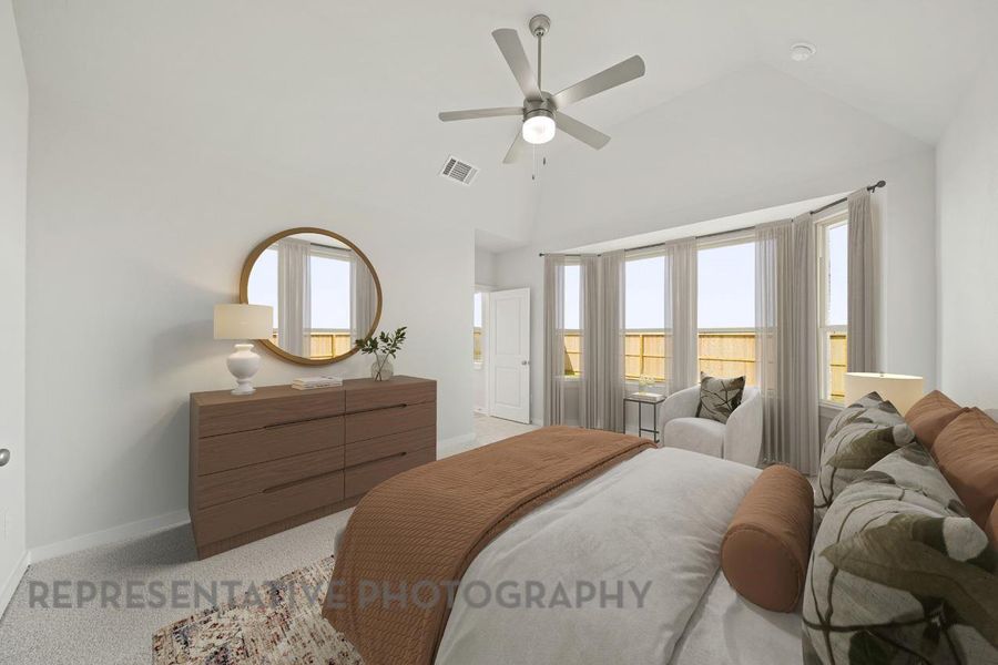 Primary Bedroom - Virtually Staged Primary Bedroom - Virtually Staged