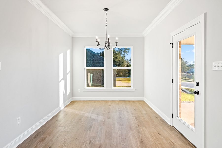 Spacious, unfurnished interior of a new home in Eagle Pointe, Pensacola (Image 11). Spacious, unfurnished interior of a new home in Eagle Pointe, Pensacola (Image 11).