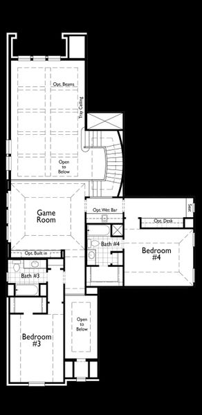 Upstairs Floor Plan Upstairs Floor Plan