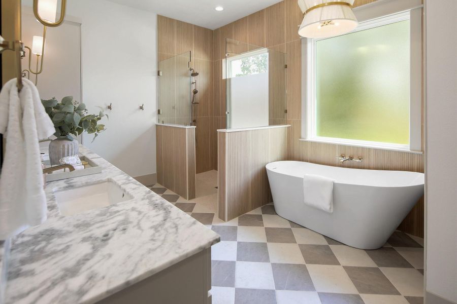 Furnished interior view inside a new home in , Bryan (Image 31).