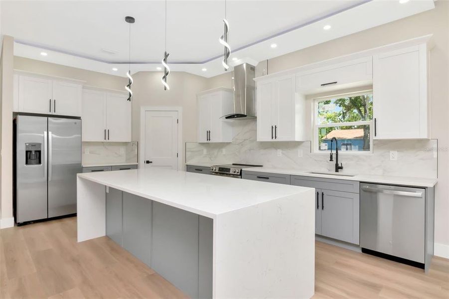 Furnished interior view inside a new home in , Gulfport (Image 17).