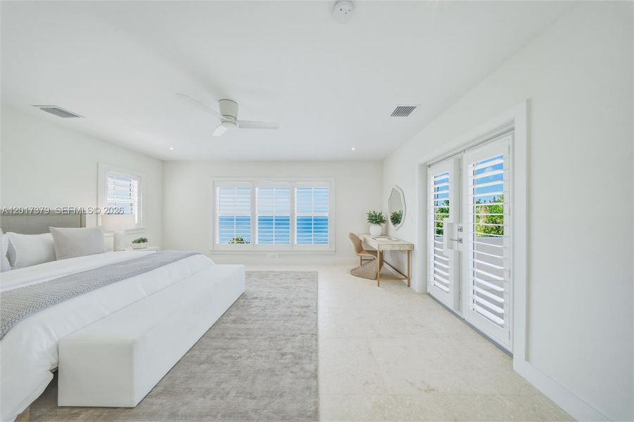 Furnished interior view inside a new home in , Islamorada, Village of Islands (Image 73).