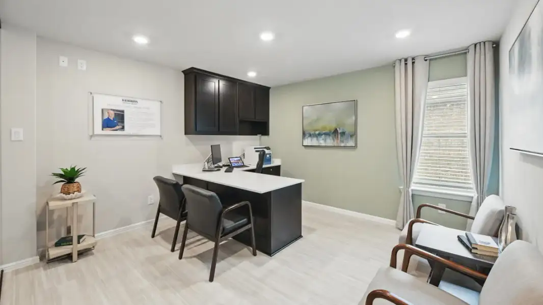 Furnished interior view inside a new home in Valley Brook, Fort Worth (Image 35).