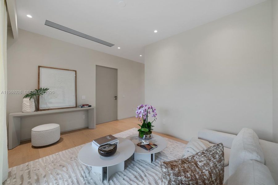 Furnished interior view inside a new home in , Miami (Image 19).