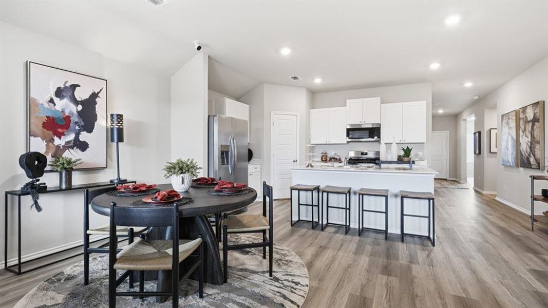 Furnished interior view inside a new home in Longhorn Estates, Fort Worth (Image 22).