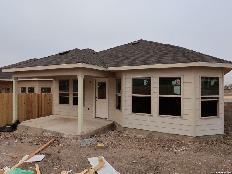 In-progress construction of a new home in Paloma Park, Converse, TX (Image 23).