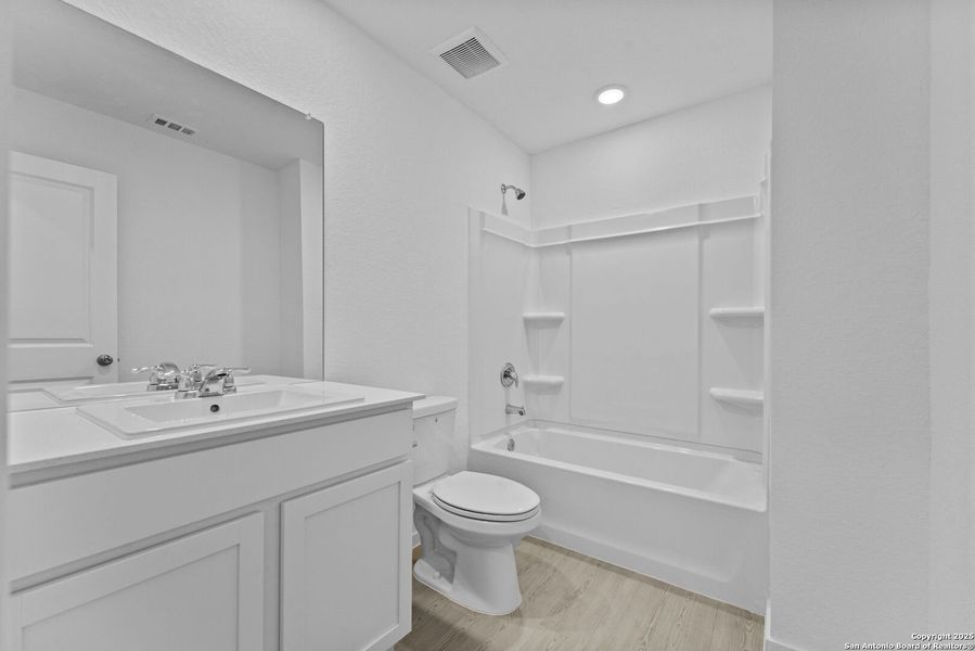 Furnished interior view inside a new home in Torian Village: Watermill Collection, San Antonio (Image 4). Furnished interior view inside a new home in Torian Village: Watermill Collection, San Antonio (Image 4).