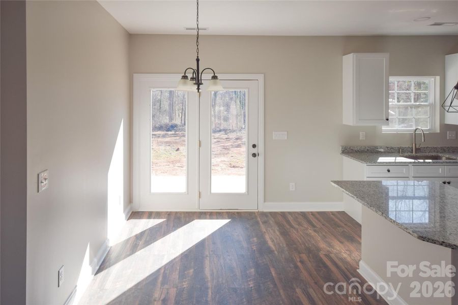 Spacious, unfurnished interior of a new home in , Hickory (Image 10).