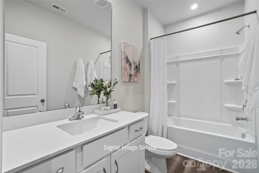 Furnished interior view inside a new home in Bratton Pointe, Rock Hill (Image 10).