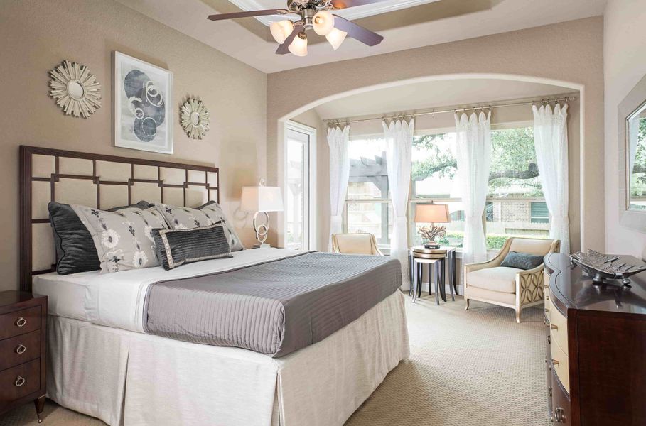 Representative furnished interior of a home built from the Guillermo by Ashton Woods in Megan's Landing, Castroville (Image 8).