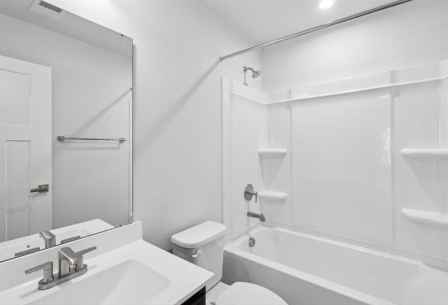 Furnished interior view inside a new home in Crescent Cove, Summerville (Image 8). Furnished interior view inside a new home in Crescent Cove, Summerville (Image 8).