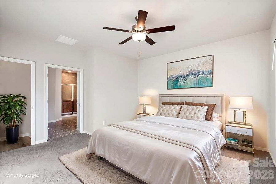 Furnished interior view inside a new home in Encore at Harmony, Harrisburg (Image 11).