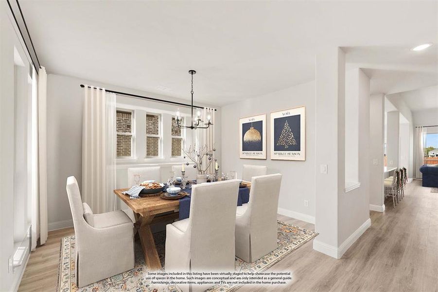 Furnished interior view inside a new home in Sunset Ridge, Alvarado (Image 13). Furnished interior view inside a new home in Sunset Ridge, Alvarado (Image 13).