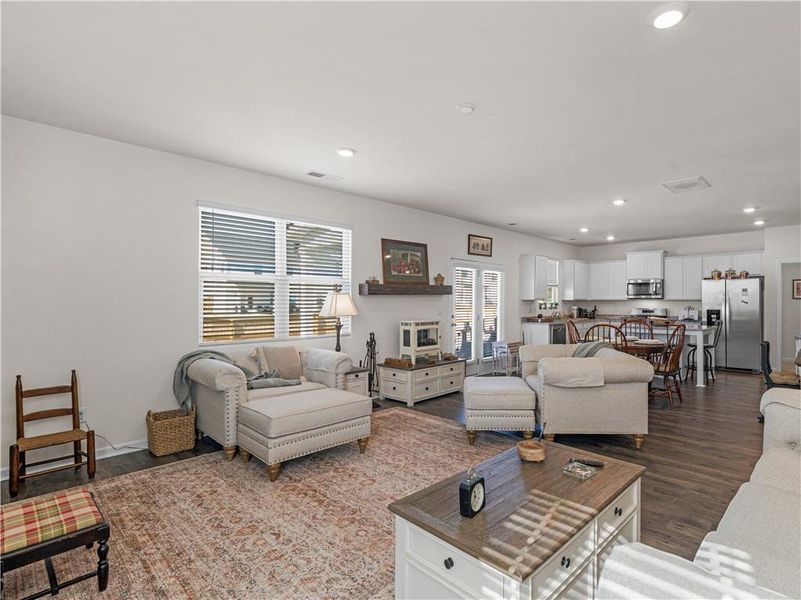 Furnished interior view inside a new home in Bridle Creek, Locust Grove (Image 13).
