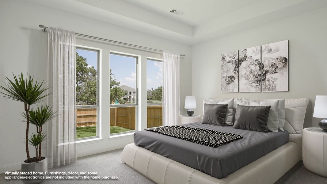 Furnished interior view inside a new home in Two Step Farm, Montgomery (Image 4).