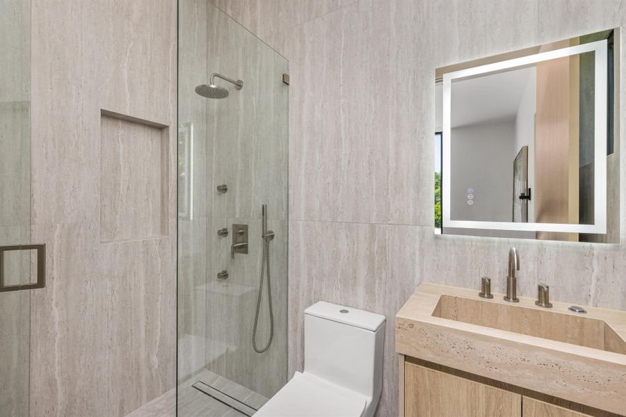 Furnished interior view inside a new home in , Boca Raton (Image 40). Furnished interior view inside a new home in , Boca Raton (Image 40).