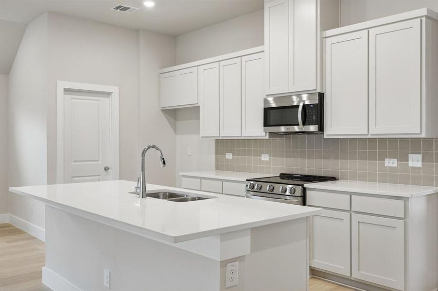 Furnished interior view inside a new home in Hadley Farms, Godley (Image 7).
