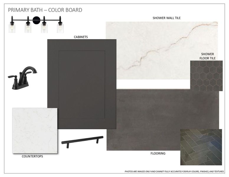 Sample of building materials used in homes in Elyson, Katy (Image 6).
