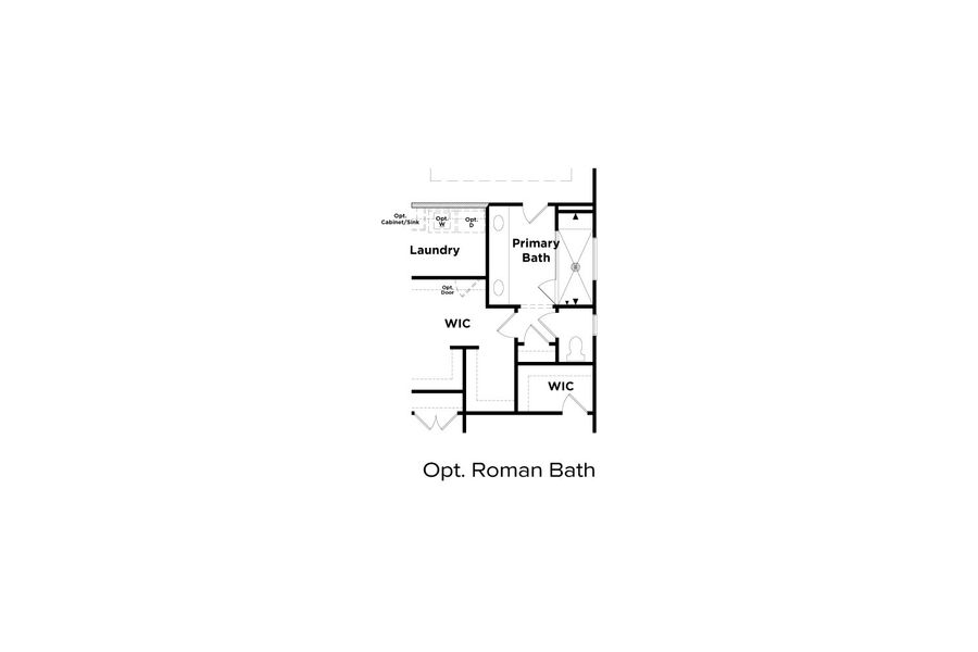 2D floor plan layout for the Briar Creek by DRB Homes in Hamilton Lakes, Loganville, GA (Image 9).