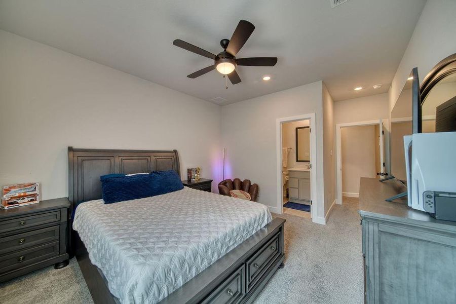 Furnished interior view inside a new home in , Friendswood (Image 42).