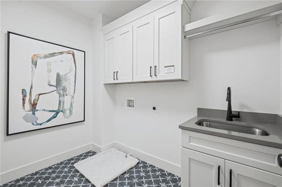 Furnished interior view inside a new home in , Suwanee (Image 12).