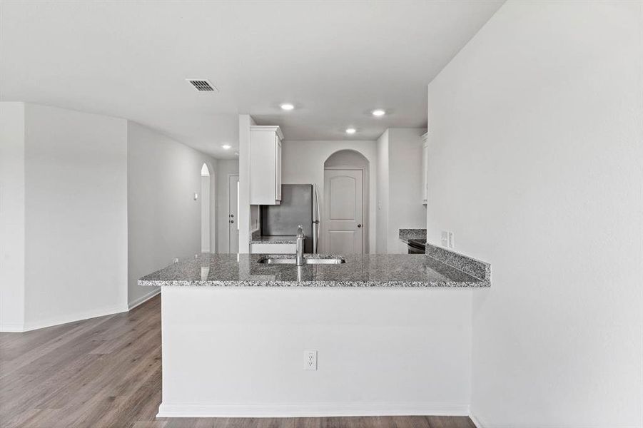 Furnished interior view inside a new home in Delano Estates, Greenville (Image 2). Furnished interior view inside a new home in Delano Estates, Greenville (Image 2).