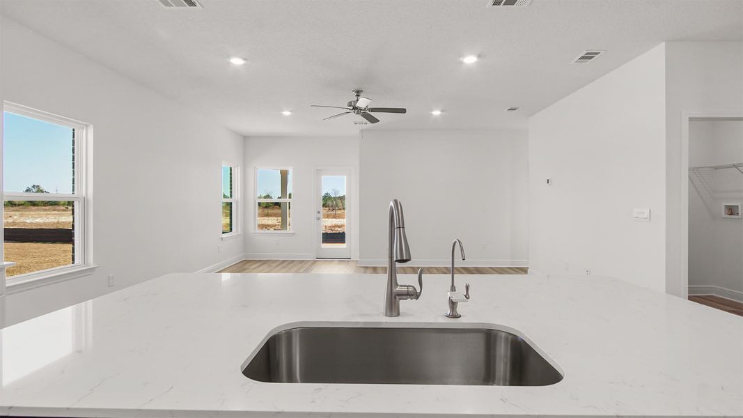 Close-up of interior finishes inside a home in Ashton Park Phase III, Freeport (Image 11).