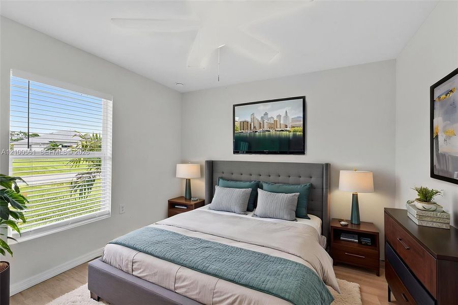 Furnished interior view inside a new home in , Cape Coral (Image 42).