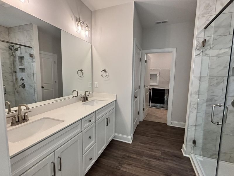 Furnished interior view inside a new home in Villas at Prestwick, Mooresville (Image 5).