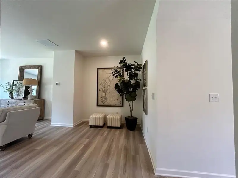 Furnished interior view inside a new home in Old Salem Crossing, Conyers (Image 7).