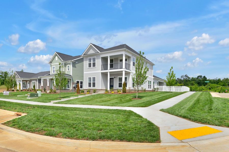 Representative exterior photo of a completed home built from the Titusville II by Regent Homes in Marlon's Creek, Spring Hill, TN (Image 21).