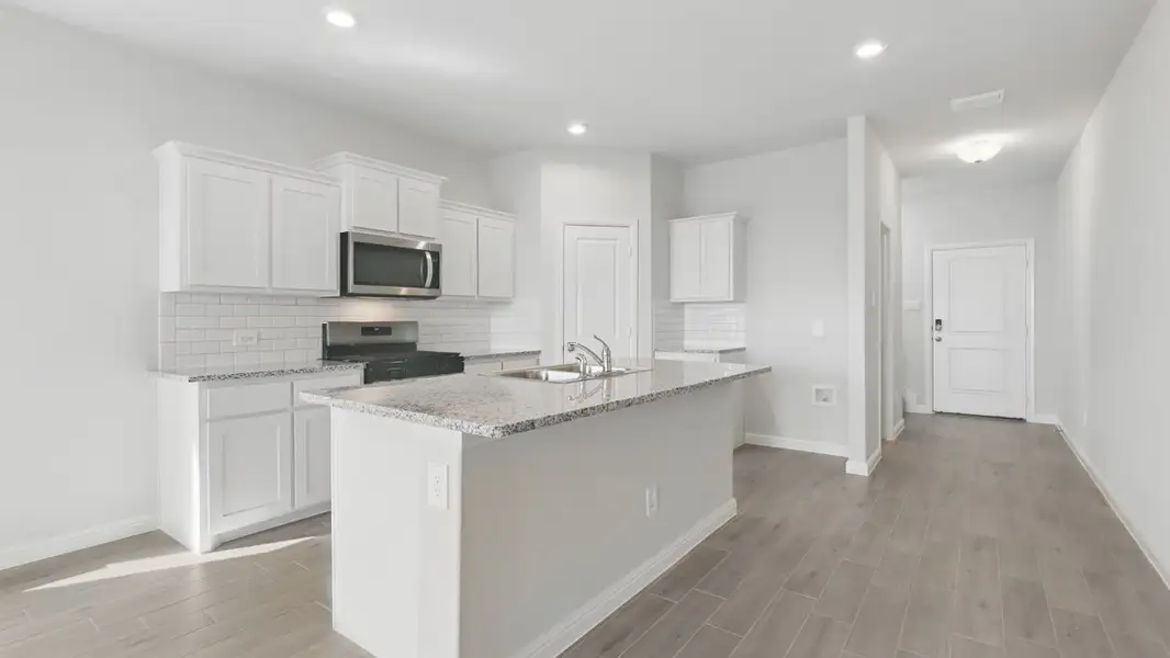 Furnished interior view inside a new home in The Canyons, Keene (Image 4).