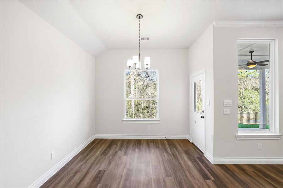 Spacious, unfurnished interior of a new home in Lexington Heights, Willis (Image 37). Spacious, unfurnished interior of a new home in Lexington Heights, Willis (Image 37).