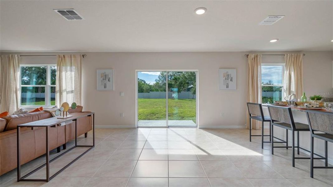 Furnished interior view inside a new home in Buena Lago, St. Cloud (Image 21).