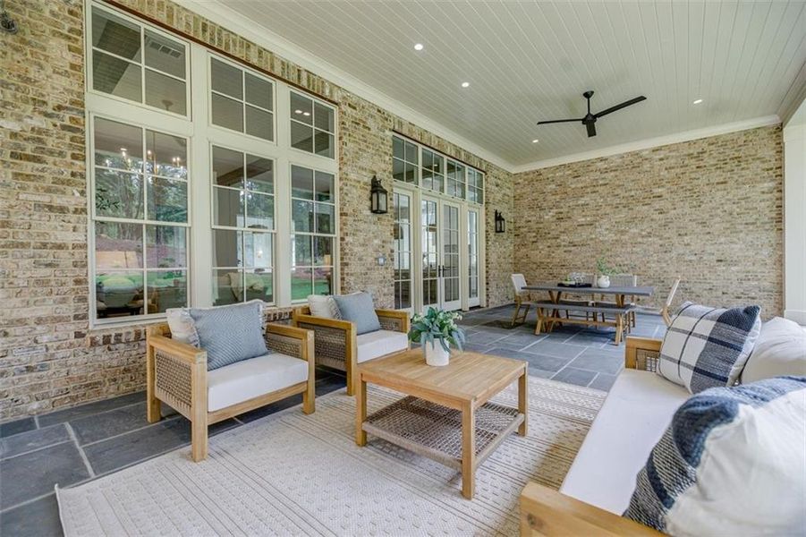 Furnished interior view inside a new home in , Canton (Image 17).