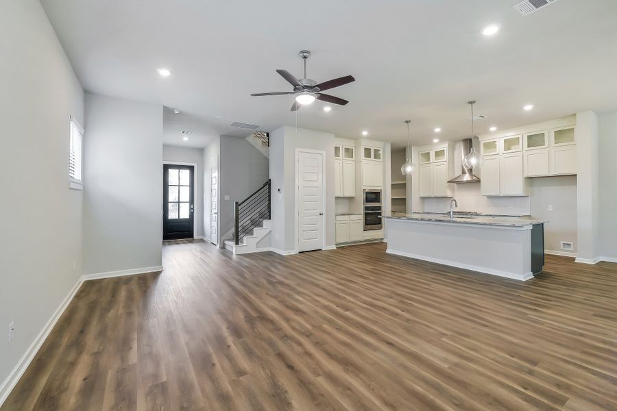 Spacious, unfurnished interior of a new home in Summer Place  35', Montgomery (Image 24).