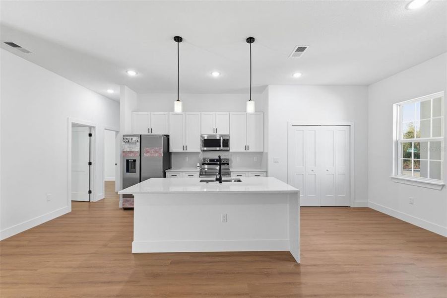 Furnished interior view inside a new home in , Citrus Springs (Image 13).