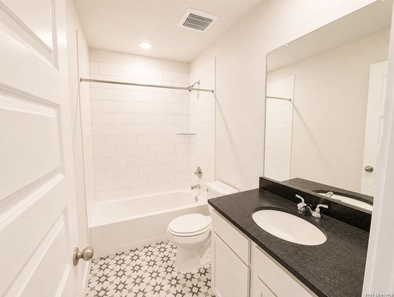 Furnished interior view inside a new home in Cordova Crossing, Seguin (Image 5).