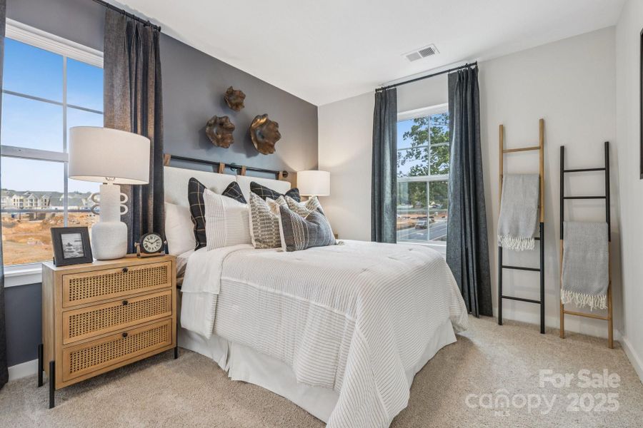 Furnished interior view inside a new home in , Huntersville (Image 25).