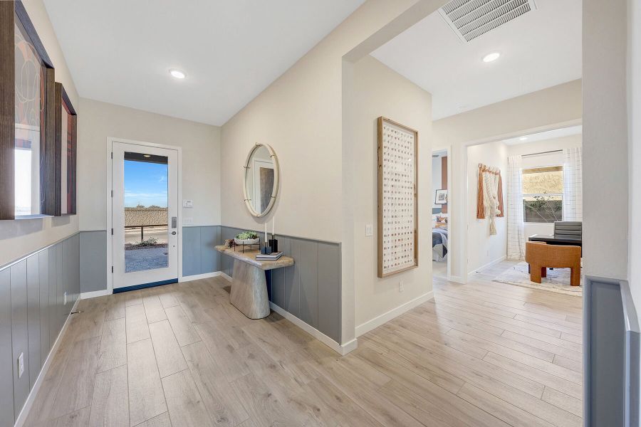 Representative furnished interior of a home built from the Burgundy by Mattamy Homes in White Tank Vistas, Waddell (Image 29).