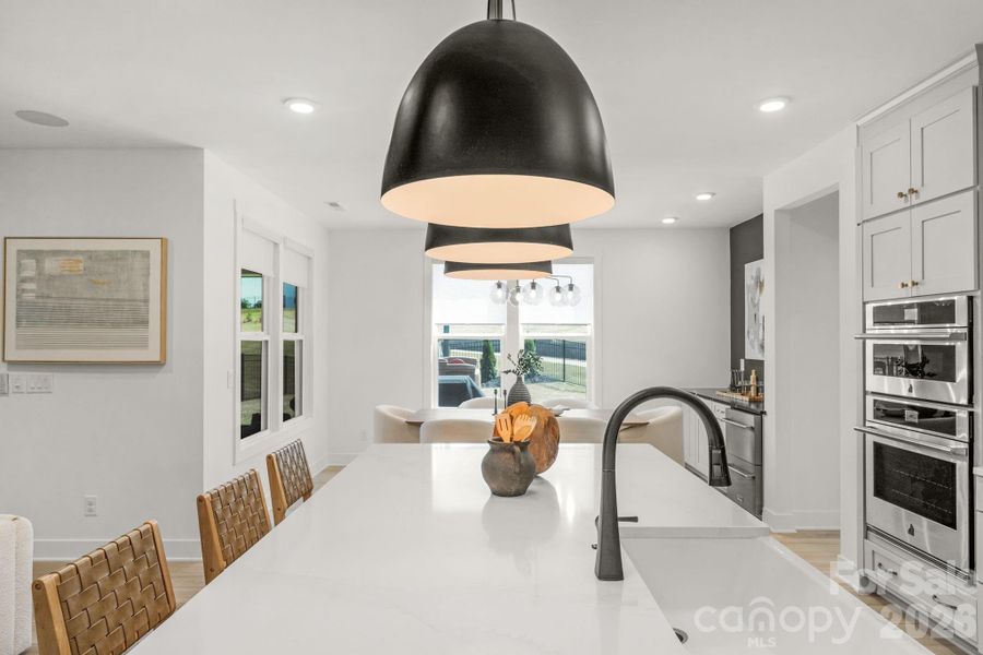 Furnished interior view inside a new home in , Fort Mill (Image 38).