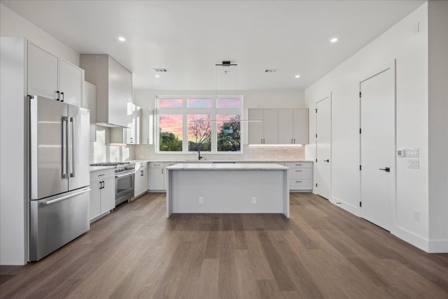 Furnished interior view inside a new home in , Austin (Image 7). Furnished interior view inside a new home in , Austin (Image 7).