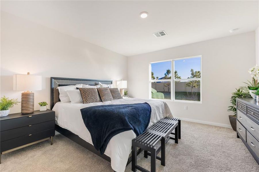 Furnished interior view inside a new home in Sea Cove, Punta Gorda (Image 12).